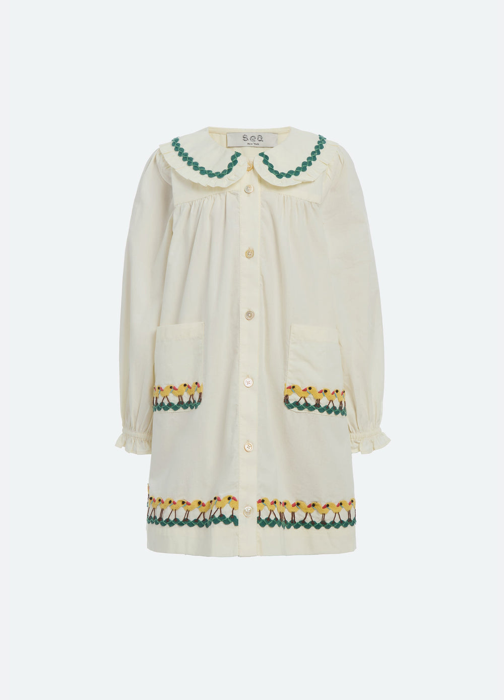 Sea New York Larson Kids Dress - Cream