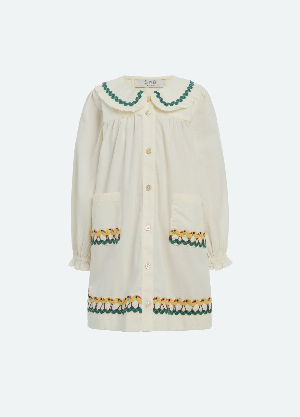 Sea New York Larson Kids Dress - Cream