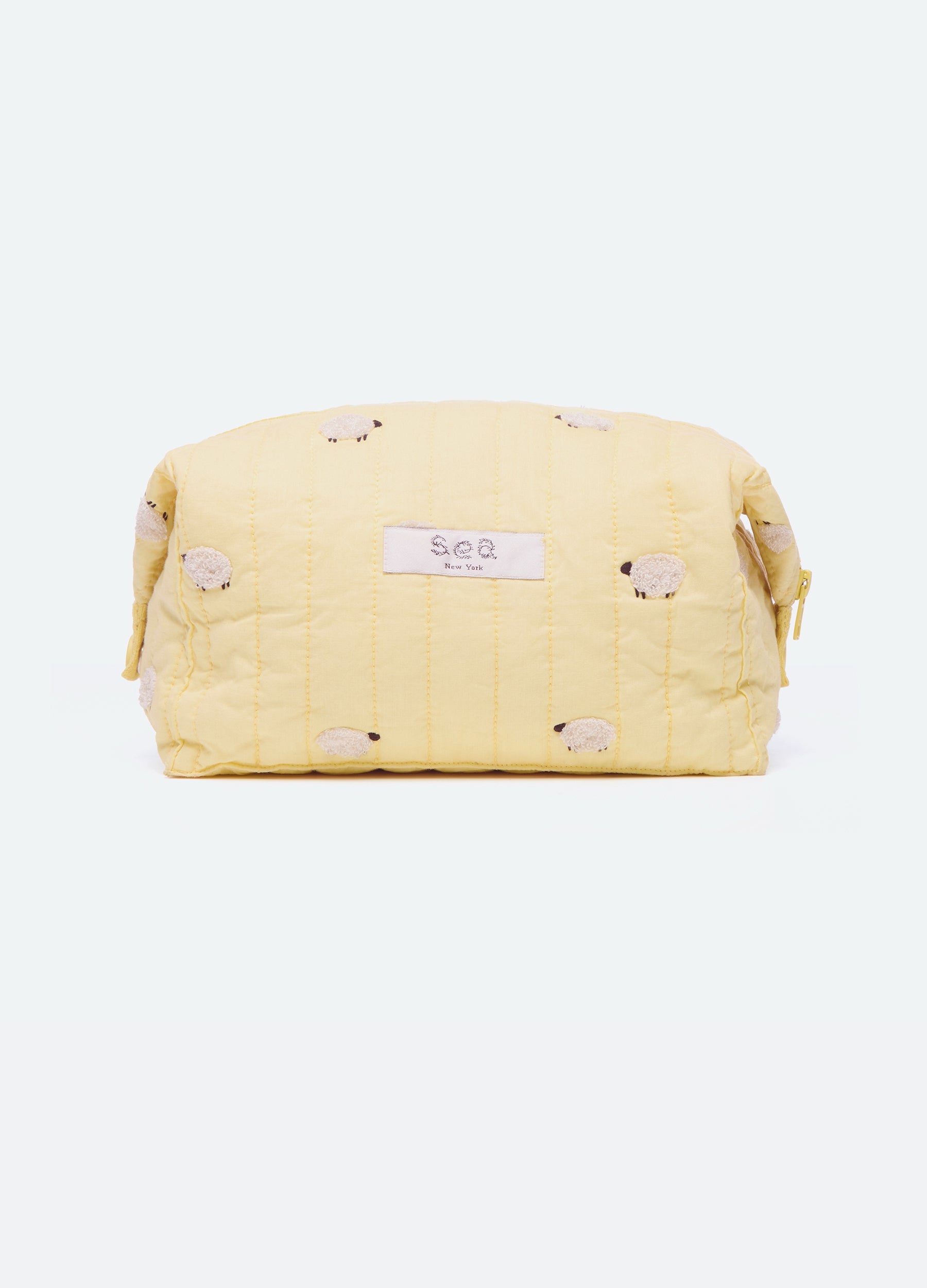 Sea New York Sheep Cosmetic Bag - Yellow
