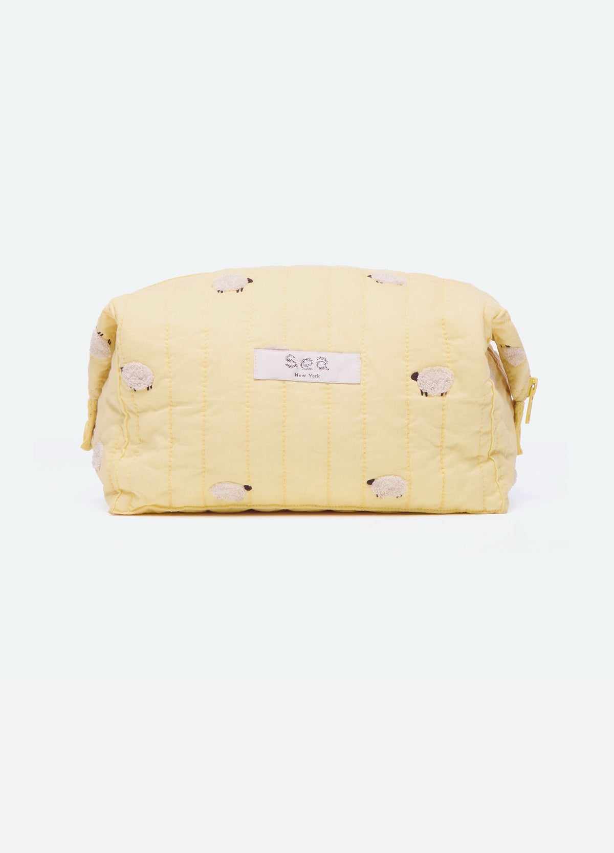 Sea New York Sheep Cosmetic Bag - Yellow
