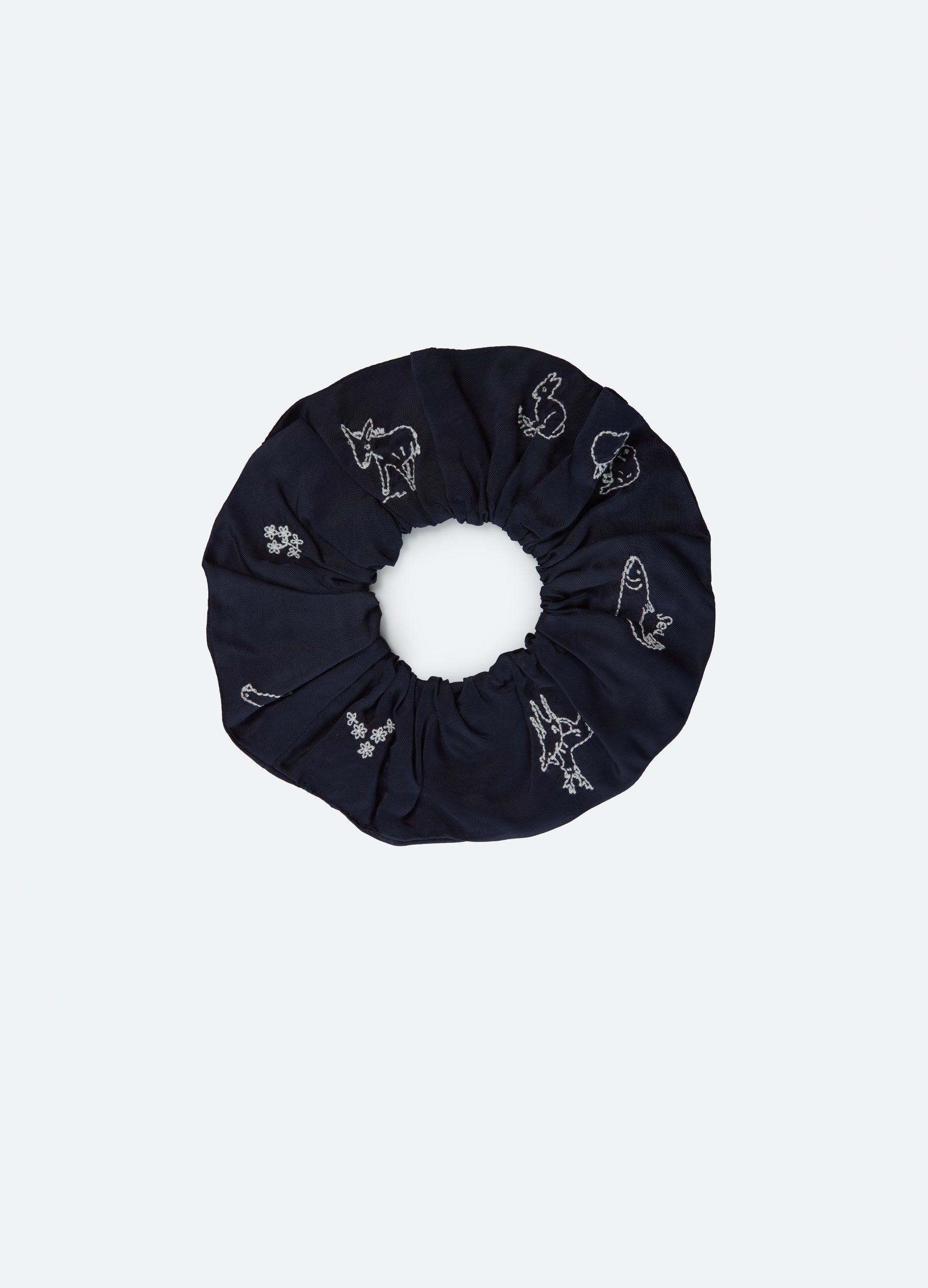 Sea New York Demi Scrunchie - Navy