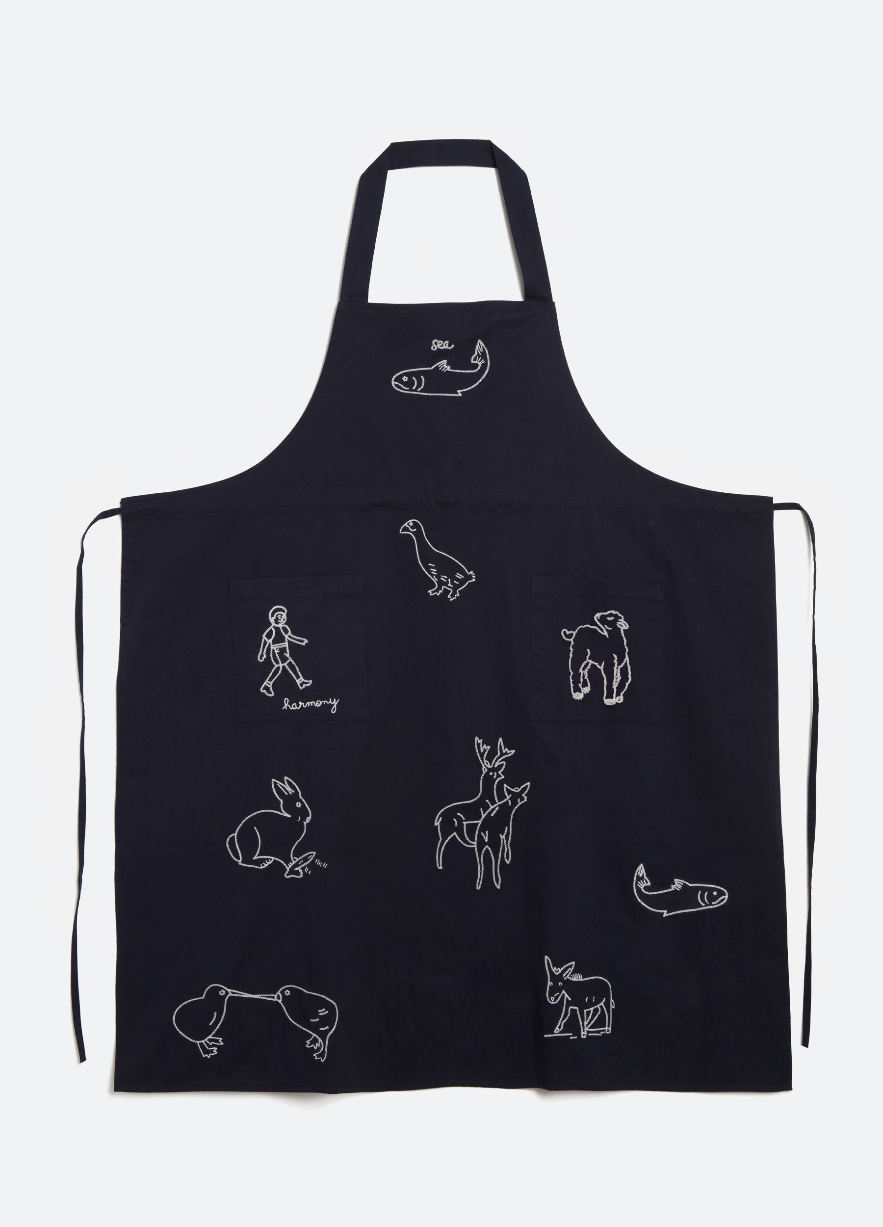 Sea New York Demi Apron - Navy