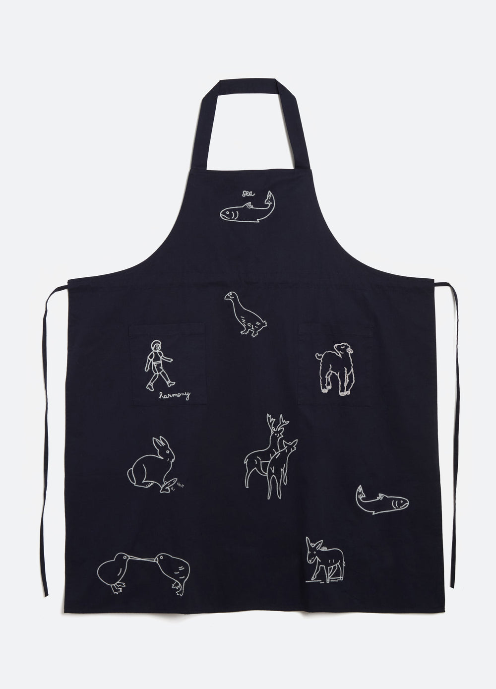 Sea New York Demi Apron - Navy