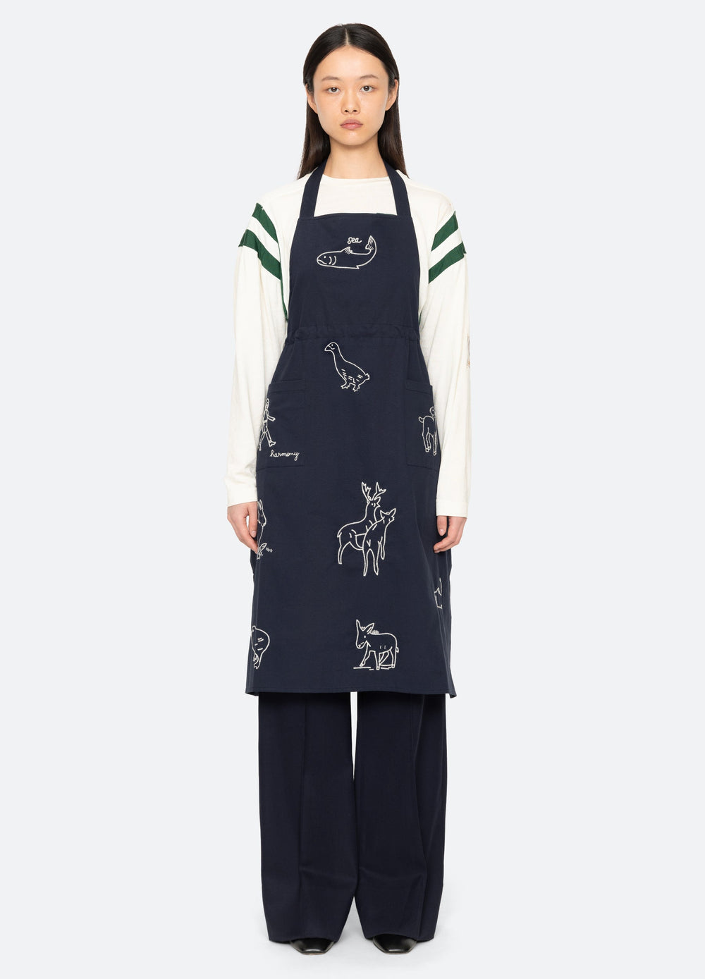 Sea New York Demi Apron - Navy