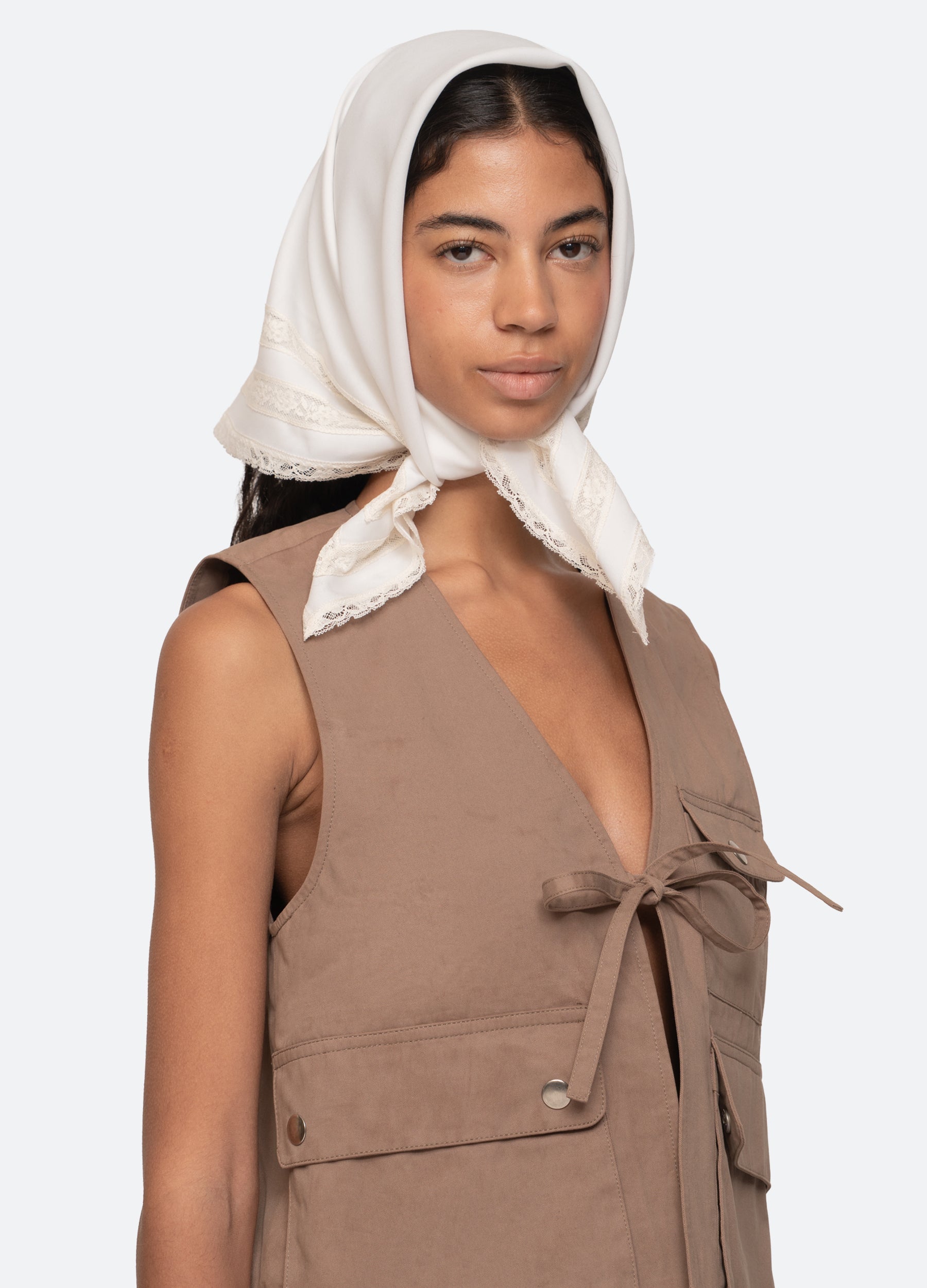 Sea New York Fiora Handkerchief - Navy