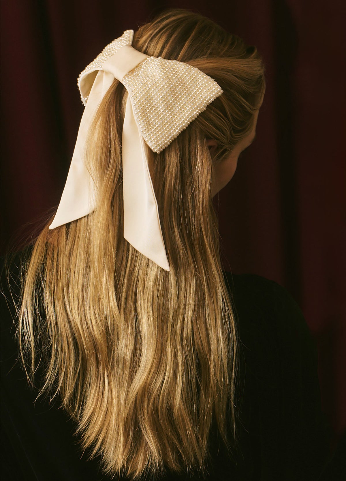 Sea New York Seraphine Bow Clip - Cream
