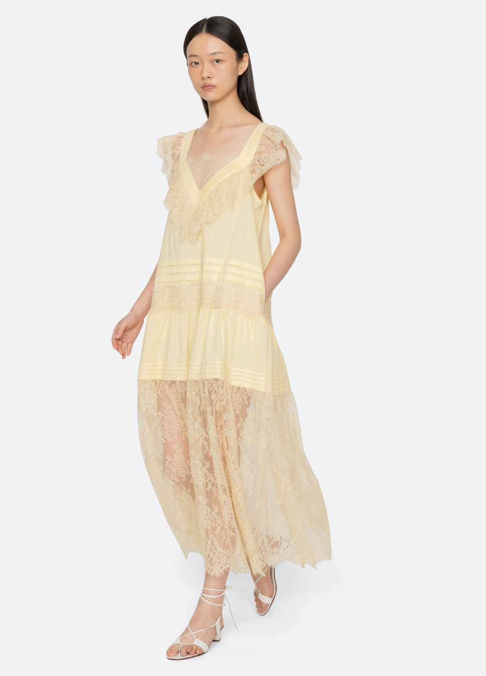 Sea New York Hilda Dress - Butter