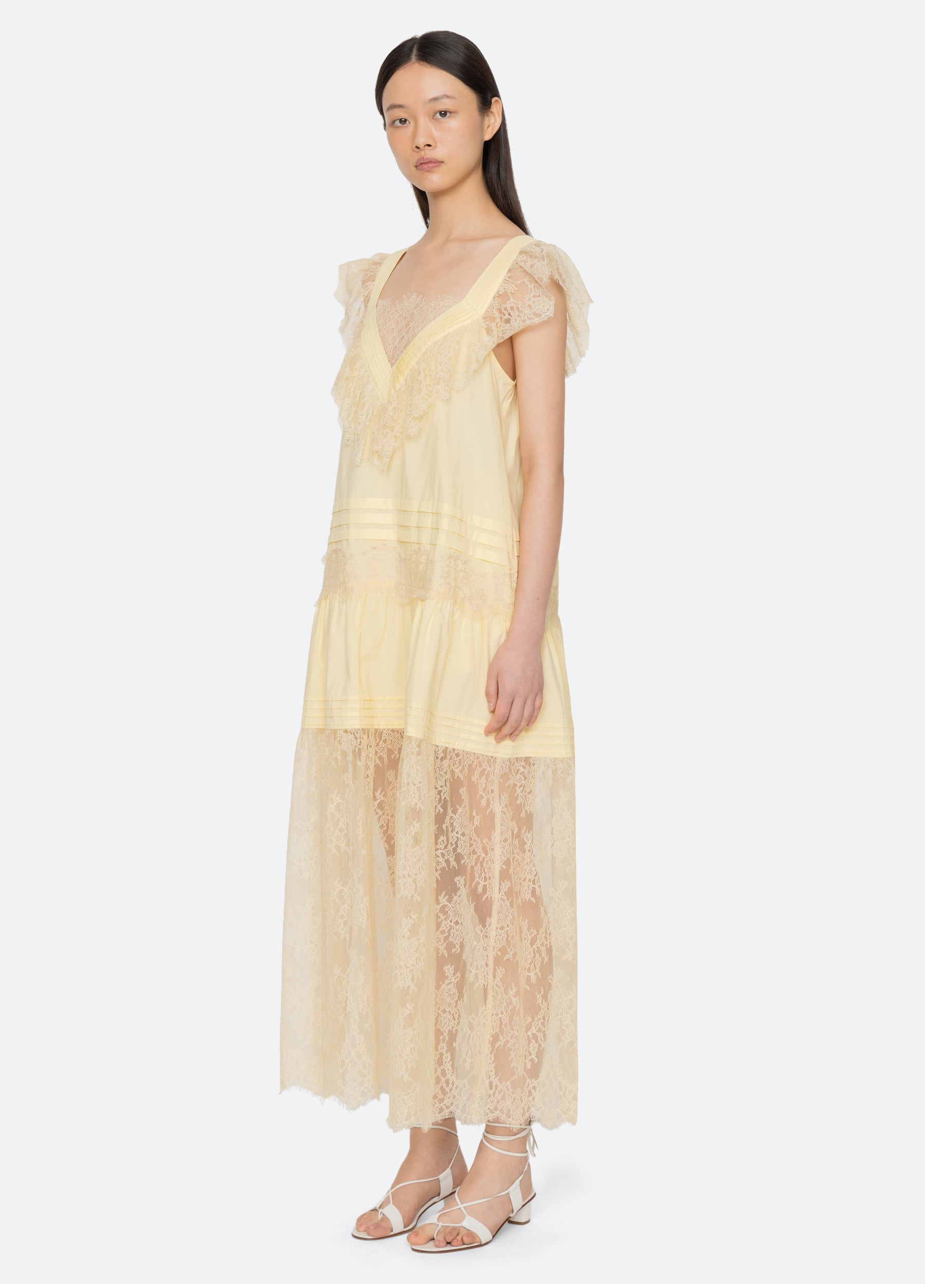 Sea New York Hilda Dress - Butter