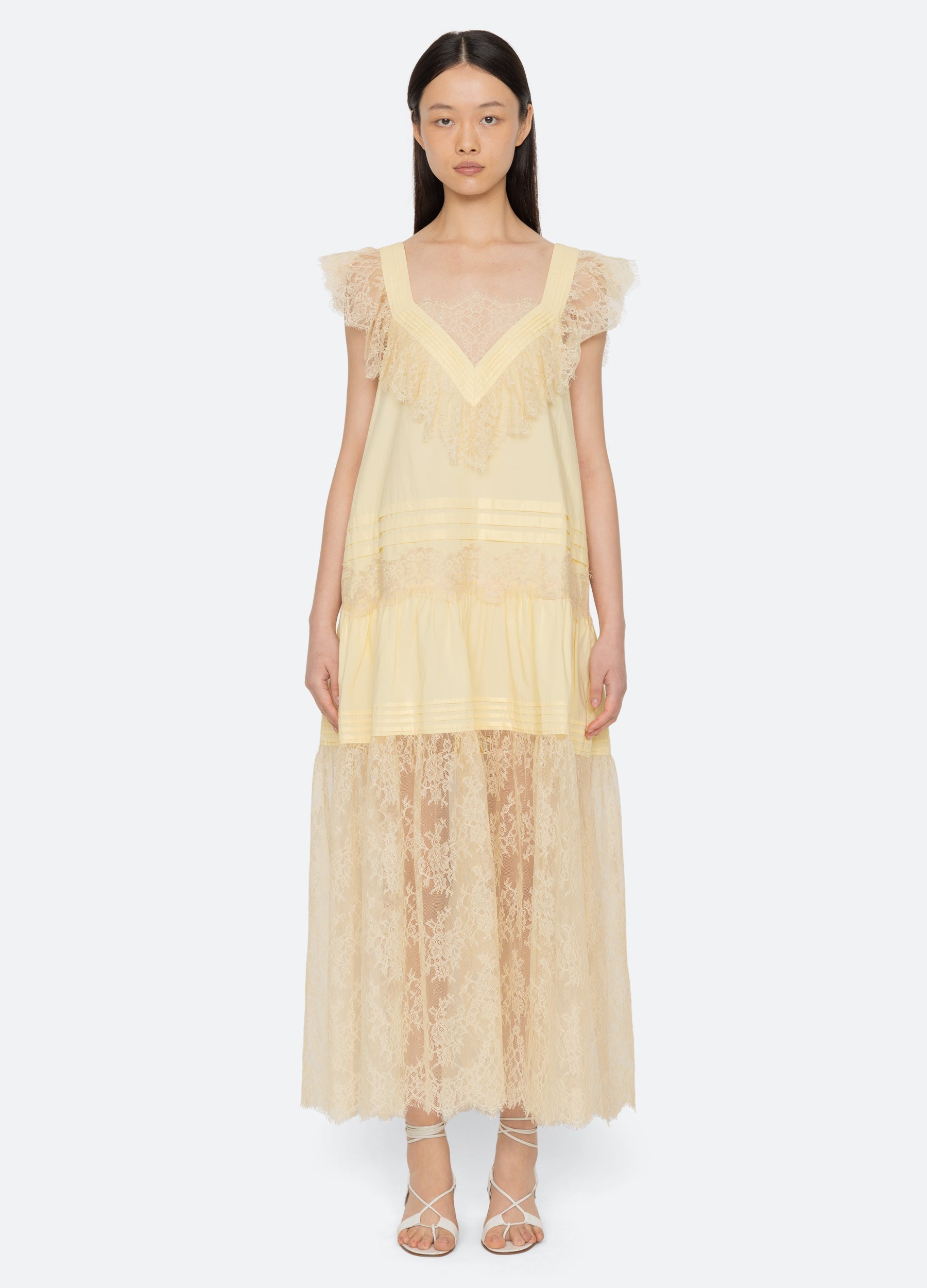 Sea New York Hilda Dress - Butter