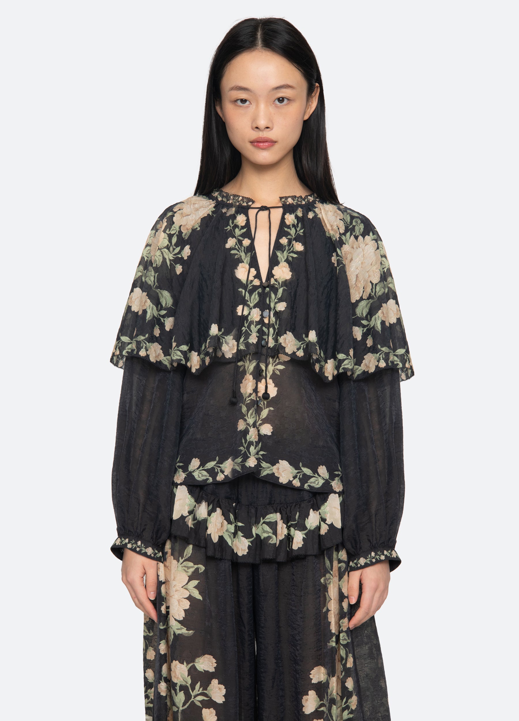Sea New York Christina Blouse - Black
