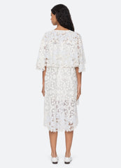 Sea New York Eileen Cape Dress - Blue