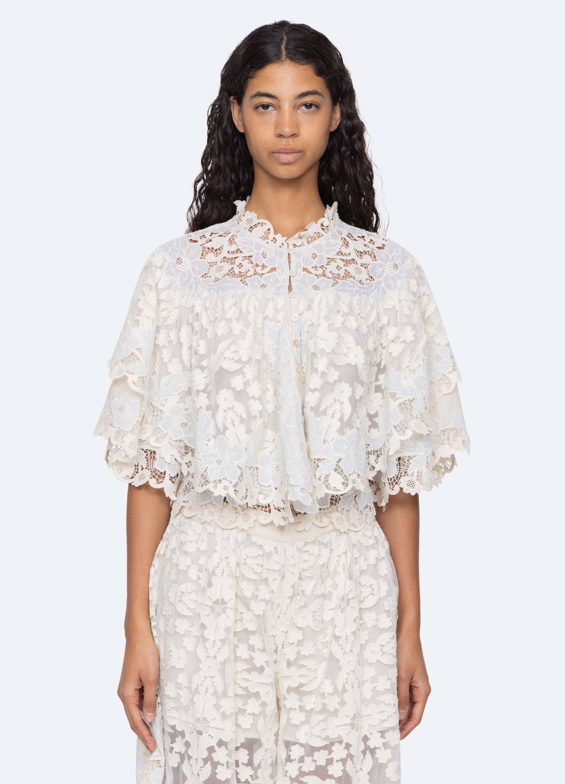 Sea New York Eileen Blouse - Blue