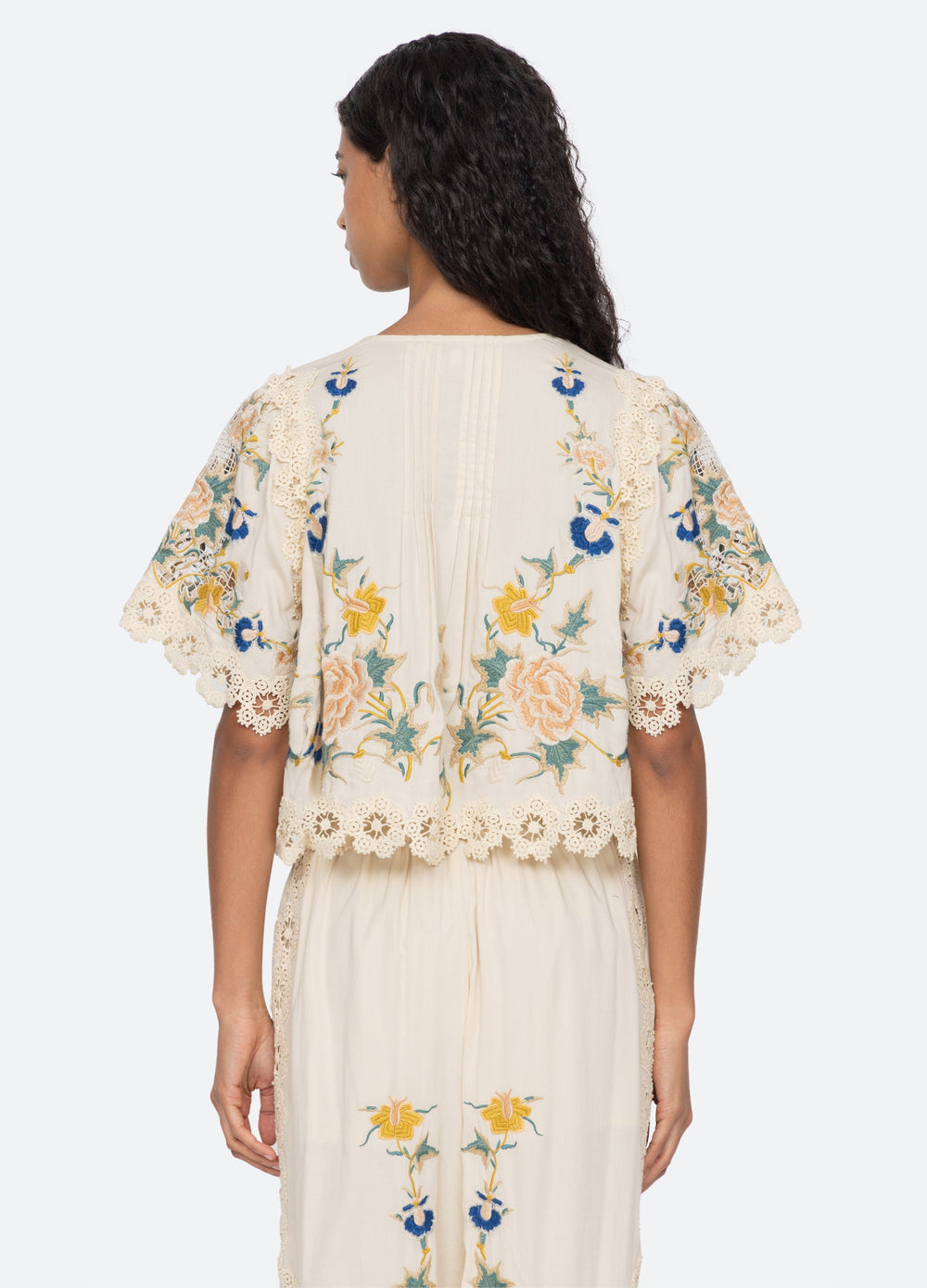 Sea New York Adonna S/S Top - Cream