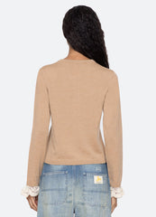 Sea New York Diane Cardigan - Camel