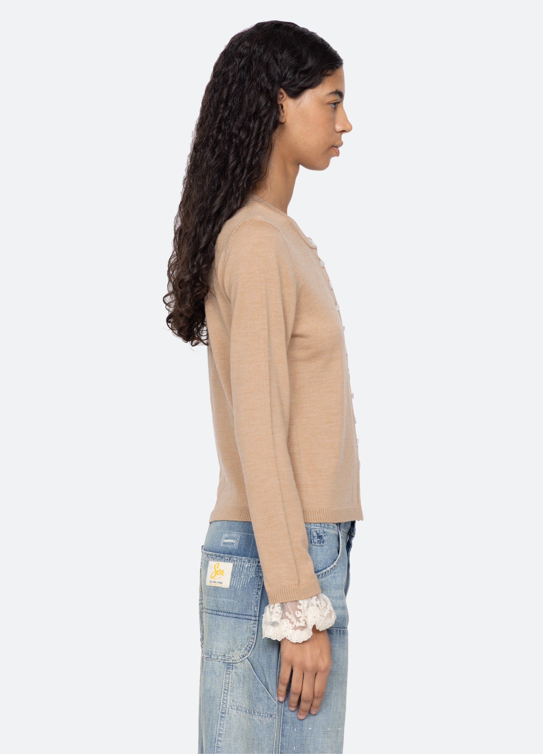 Sea New York Diane Cardigan - Camel