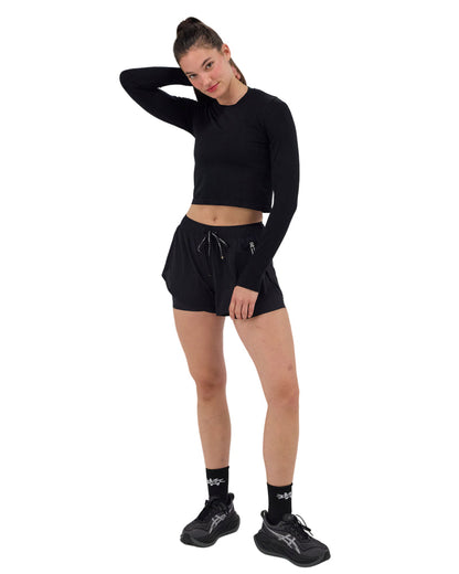 Marathon Sports Bandit Running Women's Mercury Seamless Long Sleeve Crop I Marathon Sports