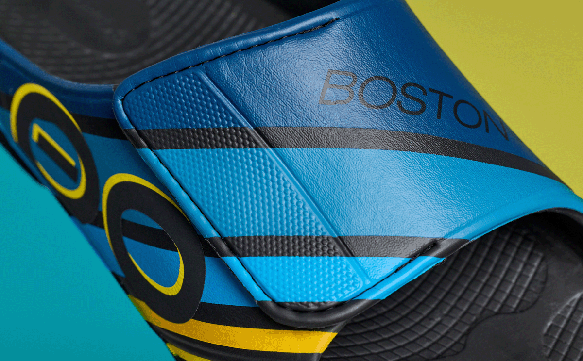 Marathon Sports OOFOS OOahh Sport Flex Sandal Boston Edition