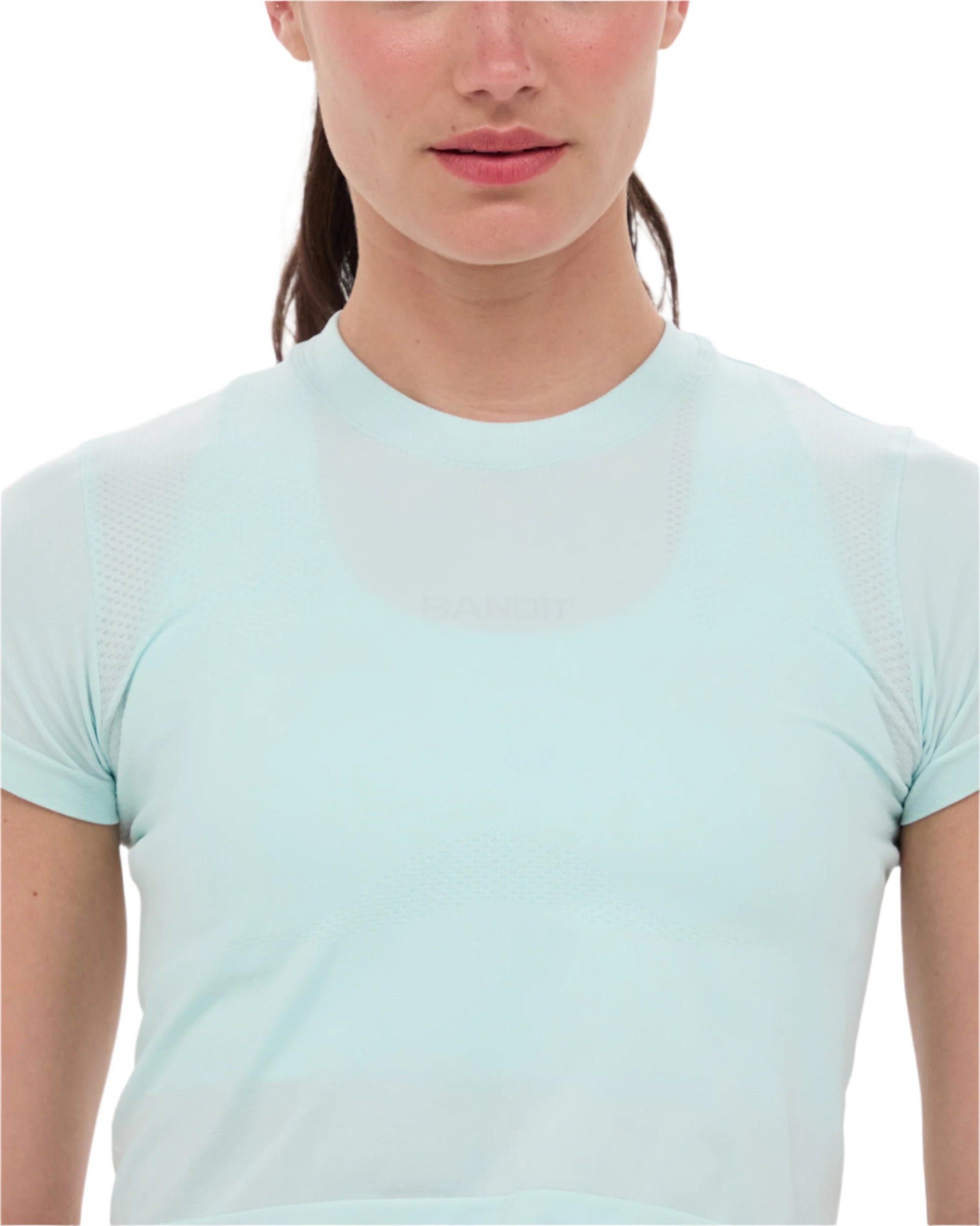 Marathon Sports Bandit Running Women's Mercury Seamless Crop Tee I Marathon Sports