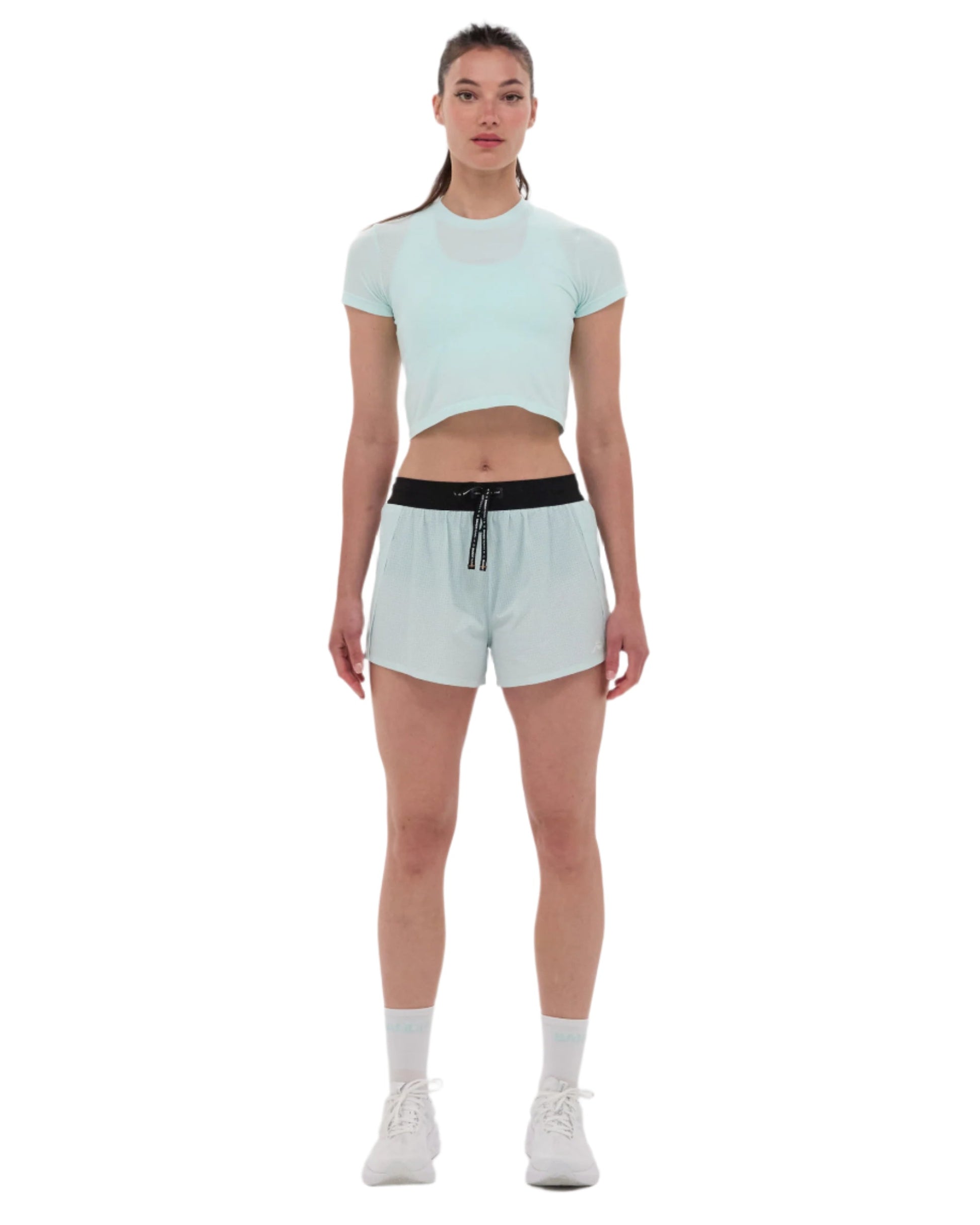 Marathon Sports Bandit Running Women's Mercury Seamless Crop Tee I Marathon Sports