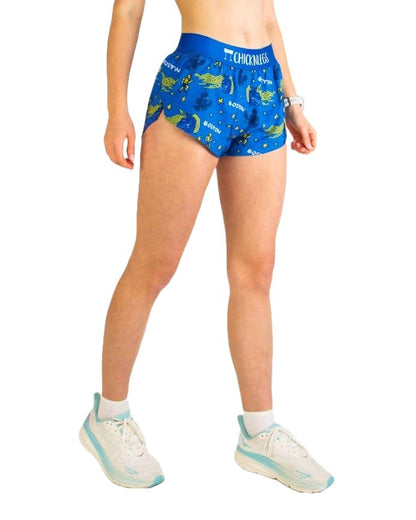 Marathon Sports Women's Chicknlegs   Shorts 1.5" Boston Doodle Edition