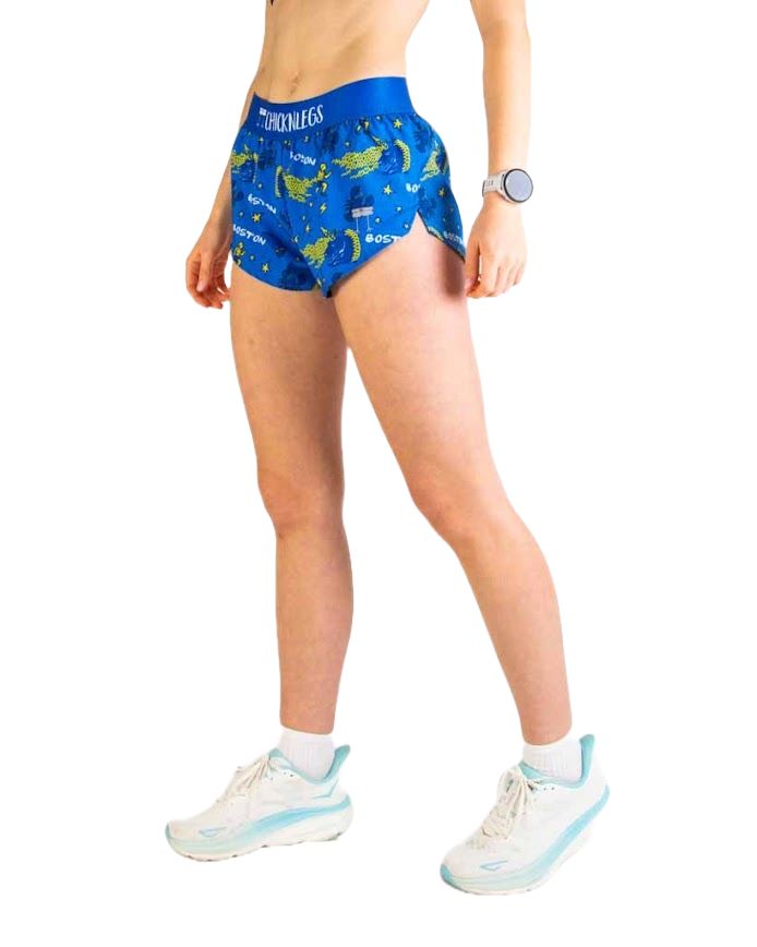 Marathon Sports Women's Chicknlegs   Shorts 1.5" Boston Doodle Edition