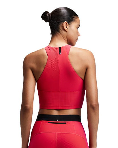 Marathon Sports Bandit Running Women's Striped Cadence Zip Front Race Crop