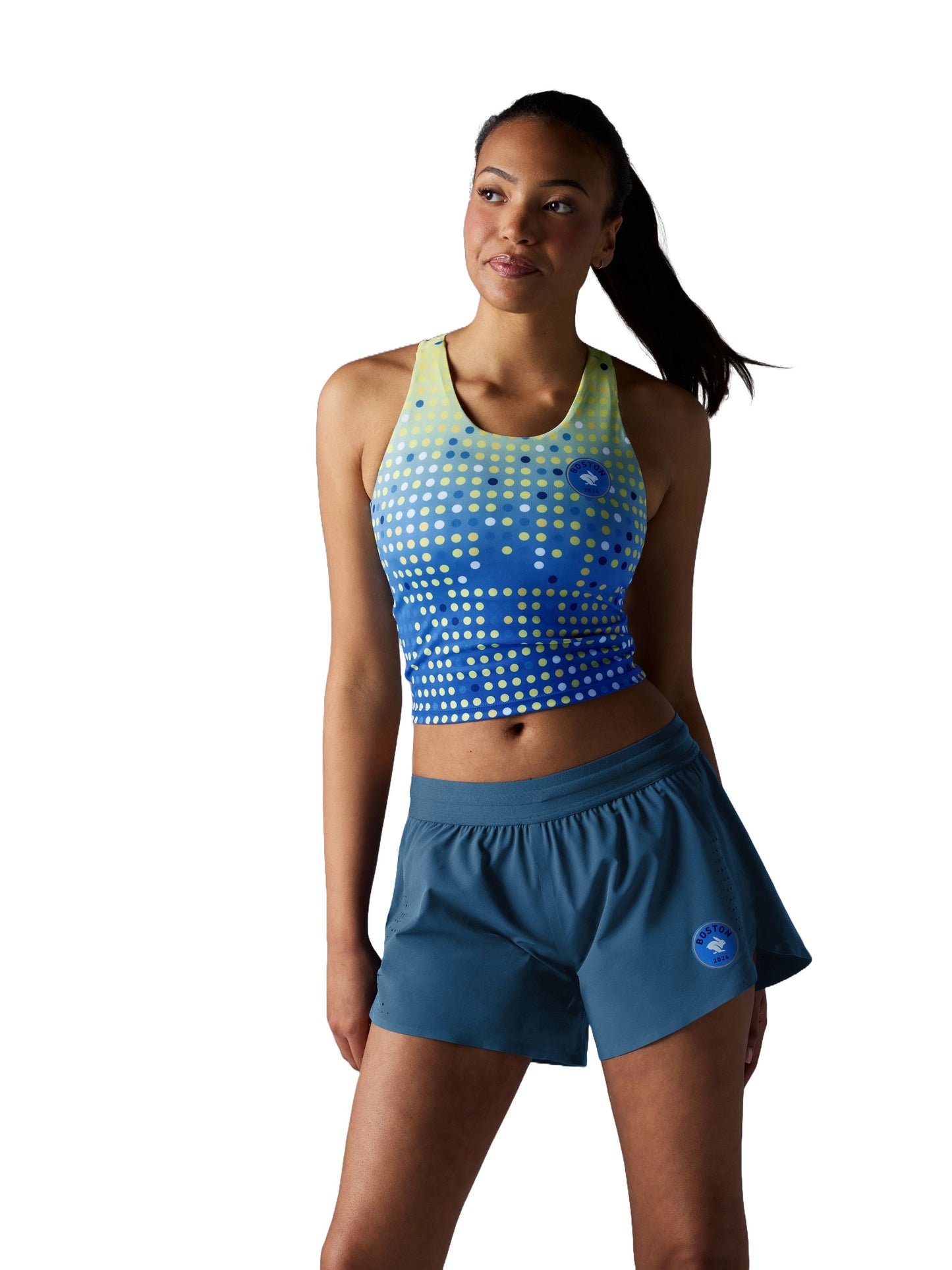 Marathon Sports rabbit Women's Crusher Pocket Crop Boston 2026