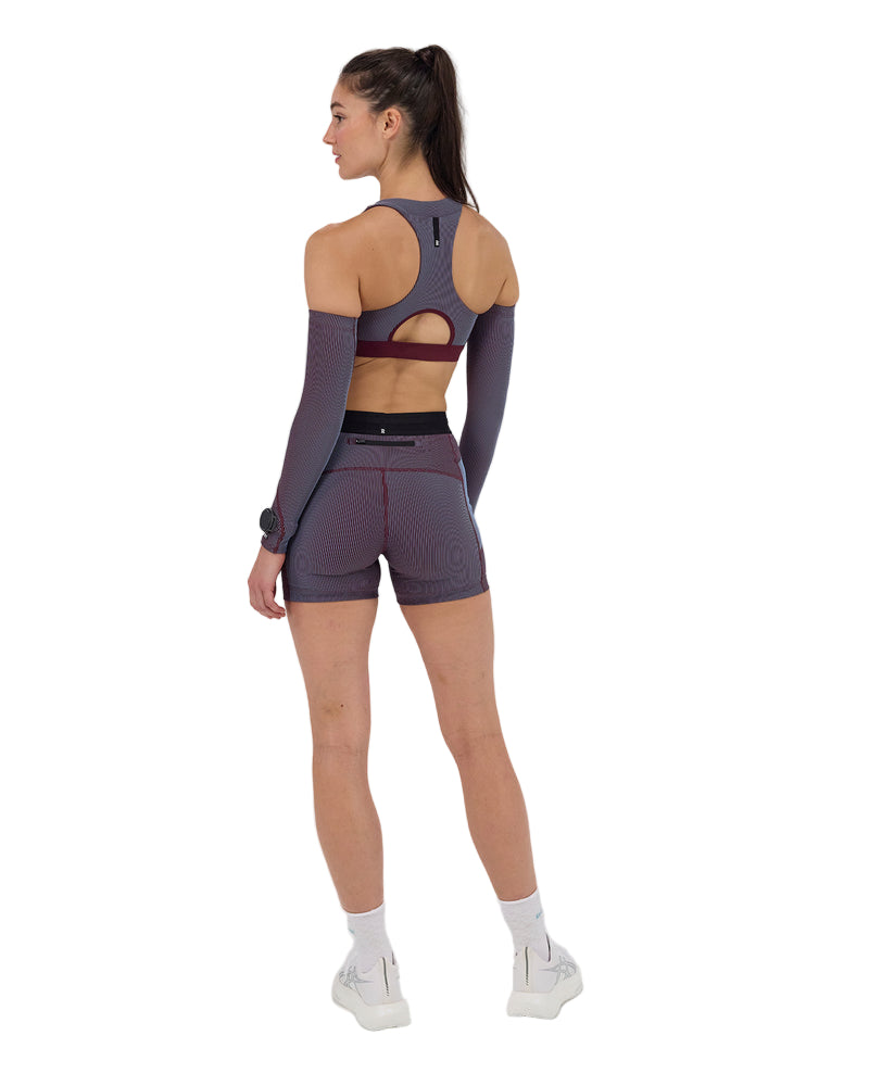 Marathon Sports Bandit Running Women's Striped Cadence™ Scoop Neck Run Bra