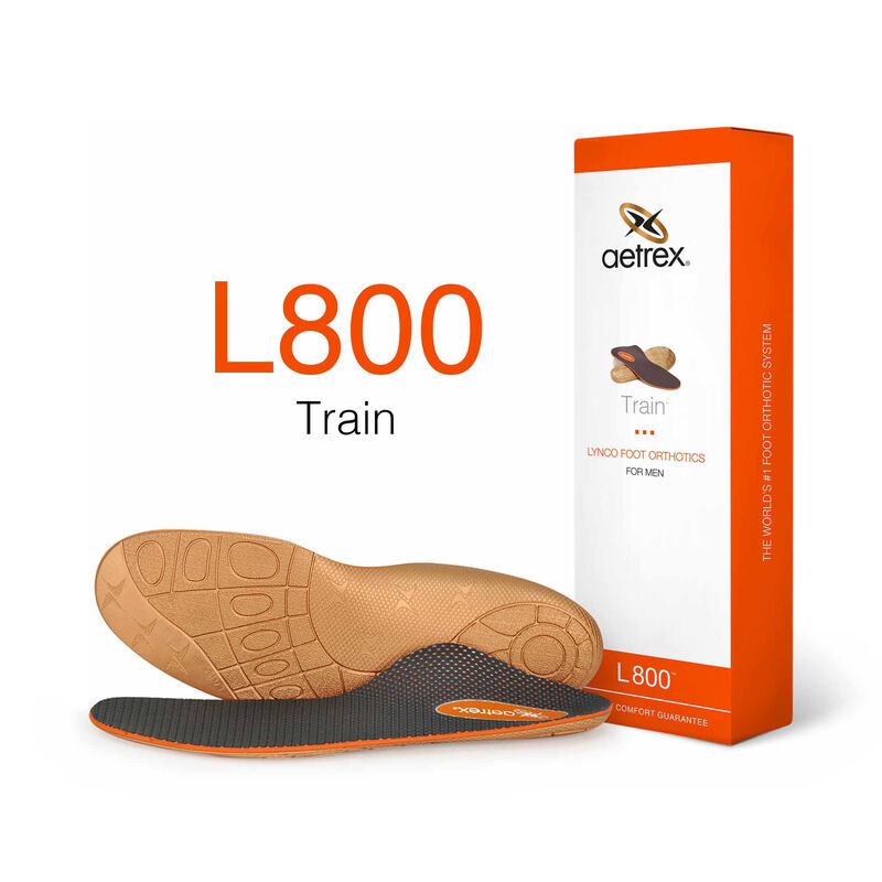 Marathon Sports Men's Aetrex   Train Neutral Insole For Exercise