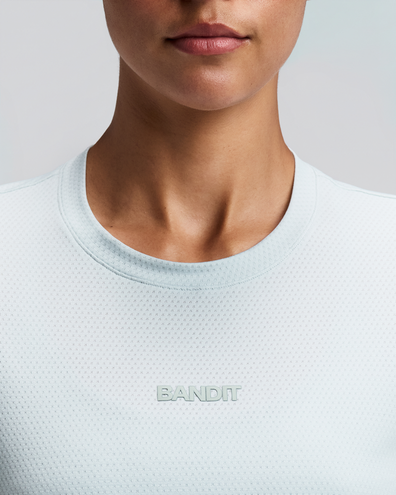 Marathon Sports Bandit Running Women's Micromesh Cropped Run Tee