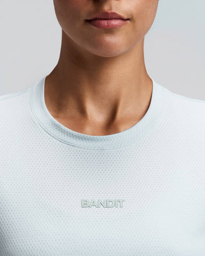 Marathon Sports Bandit Running Women's Micromesh Cropped Run Tee