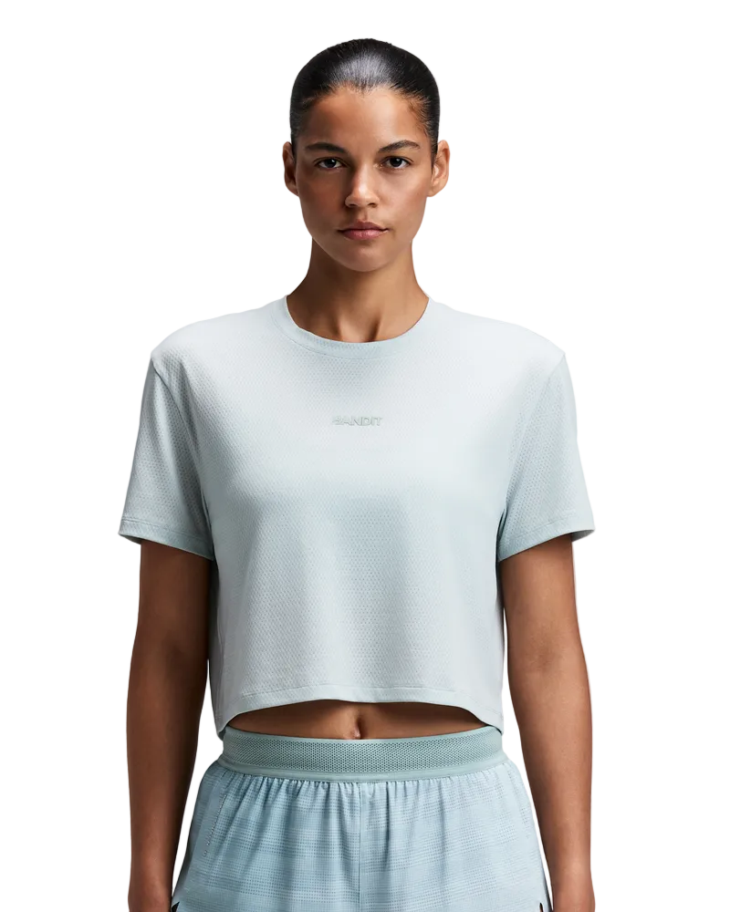 Marathon Sports Bandit Running Women's Micromesh Cropped Run Tee