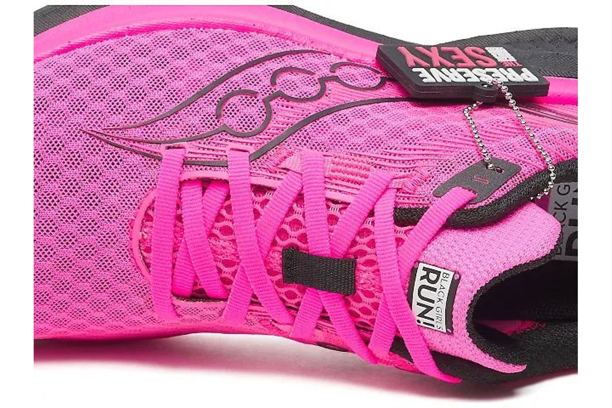 Marathon Sports Saucony Women's Endorphin Speed 5 Black Girls RUN!