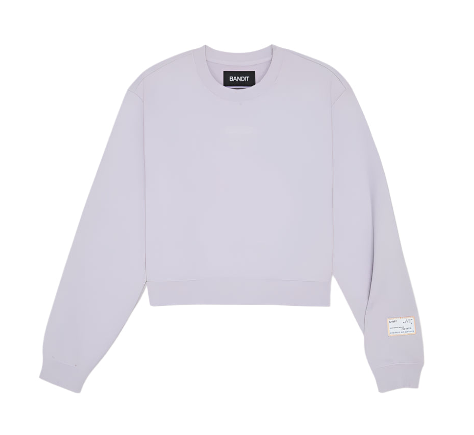 Marathon Sports Bandit Running Women's Cotton Fleece Cropped Crewneck