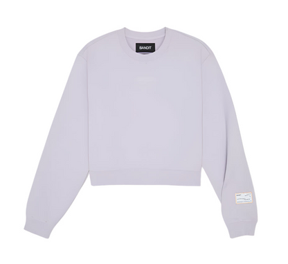 Marathon Sports Bandit Running Women's Cotton Fleece Cropped Crewneck