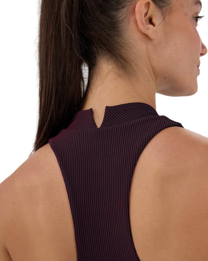 Marathon Sports Bandit Running Women's Striped Cadence™ Vaso Race Crop