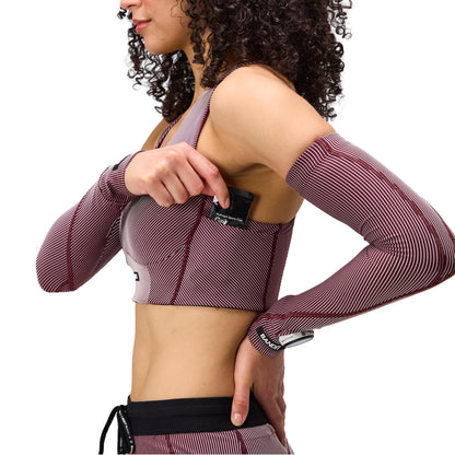 Marathon Sports Bandit Running  Women's Striped Cadence™ Corset Bra I Marathon Sports