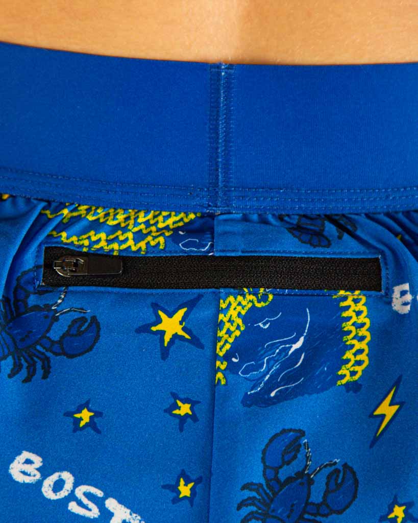 Marathon Sports Women's Chicknlegs   Shorts 4" Boston Doodle Edition