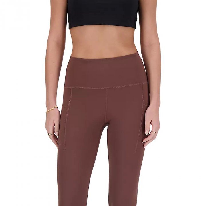 Marathon Sports Women's New Balance Sleek High-Rise Leggings 27"