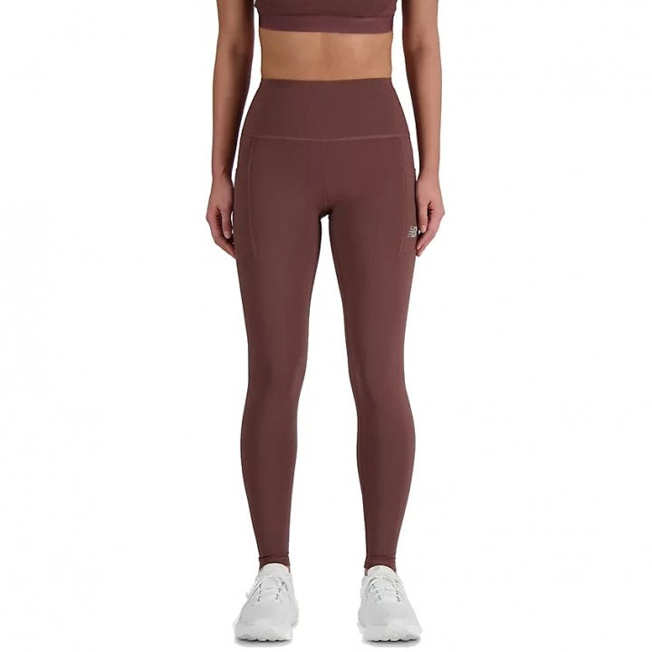 Marathon Sports Women's New Balance Sleek High-Rise Leggings 27"
