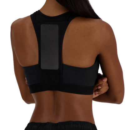Marathon Sports New Balance Women's Sleek Medium Support Pocket Sports Bra