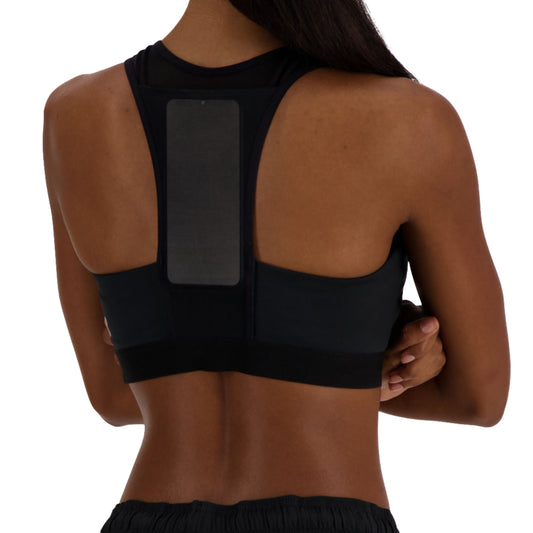 Marathon Sports New Balance Women's Sleek Medium Support Pocket Sports Bra