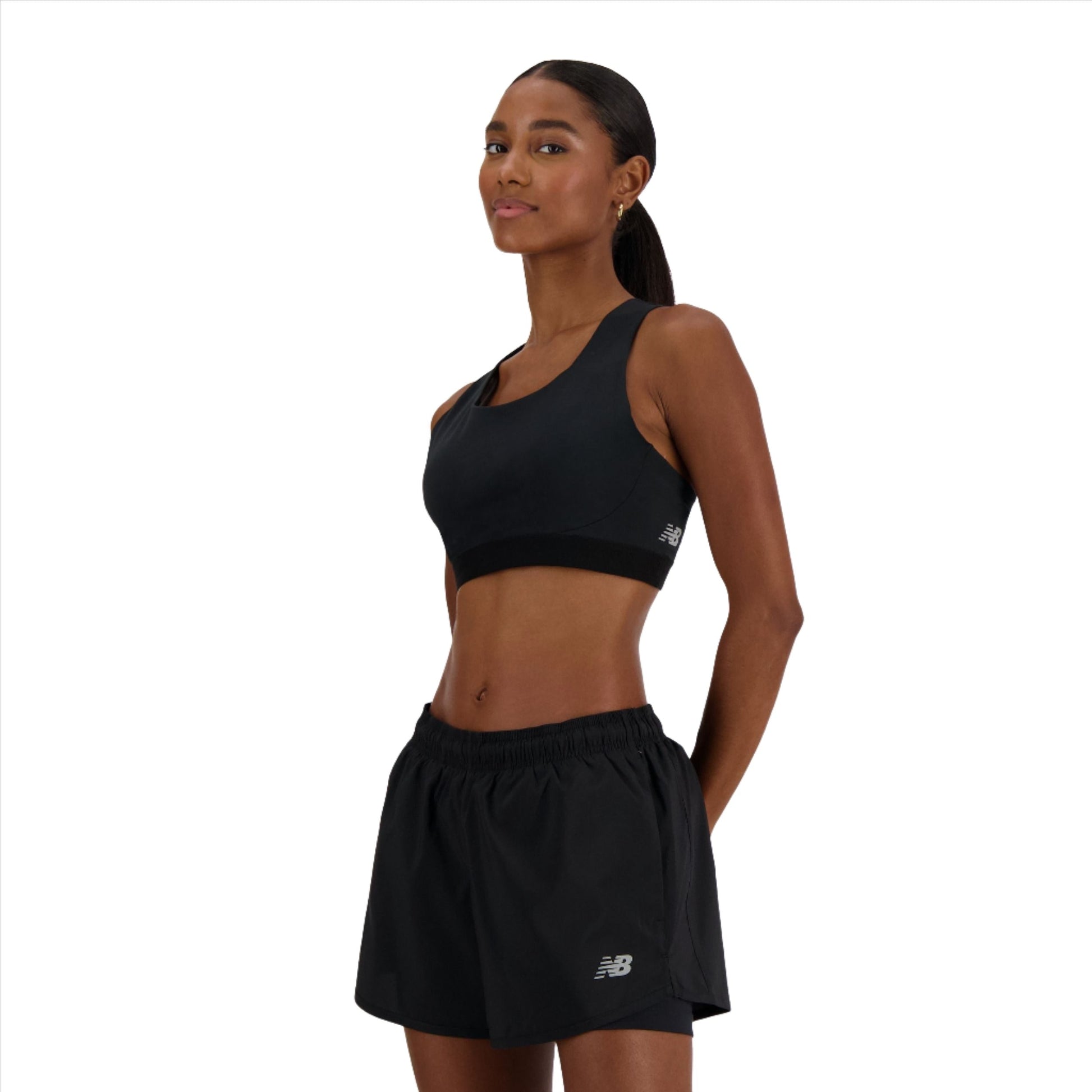 Marathon Sports New Balance Women's Sleek Medium Support Pocket Sports Bra