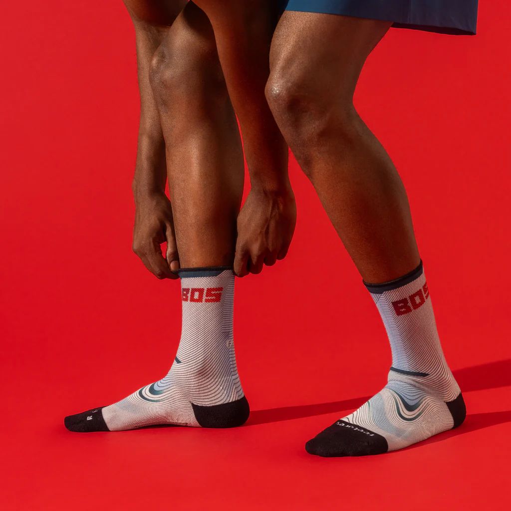 Marathon Sports Feetures Elite Light Cushion Mini Crew Boston 2025