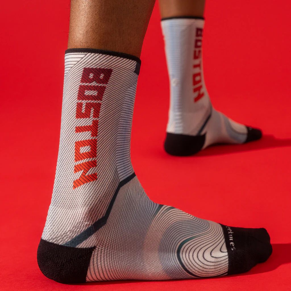 Marathon Sports Feetures Elite Light Cushion Mini Crew Boston 2025