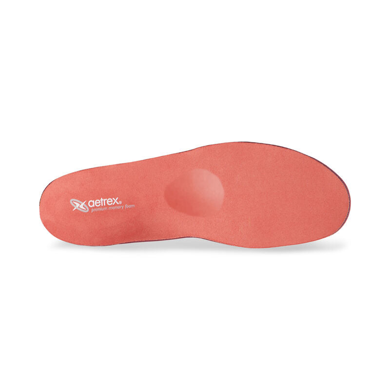 Marathon Sports Women's Aetrex   Premium Memory Foam W/ Metatarsal Support Insole