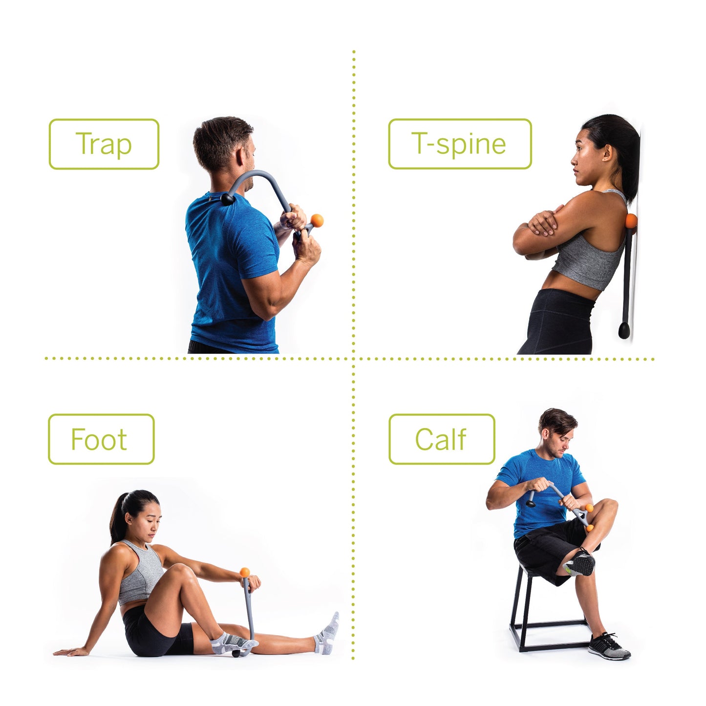 Marathon Sports Trigger Point Triggerpoint Acucurve Cane