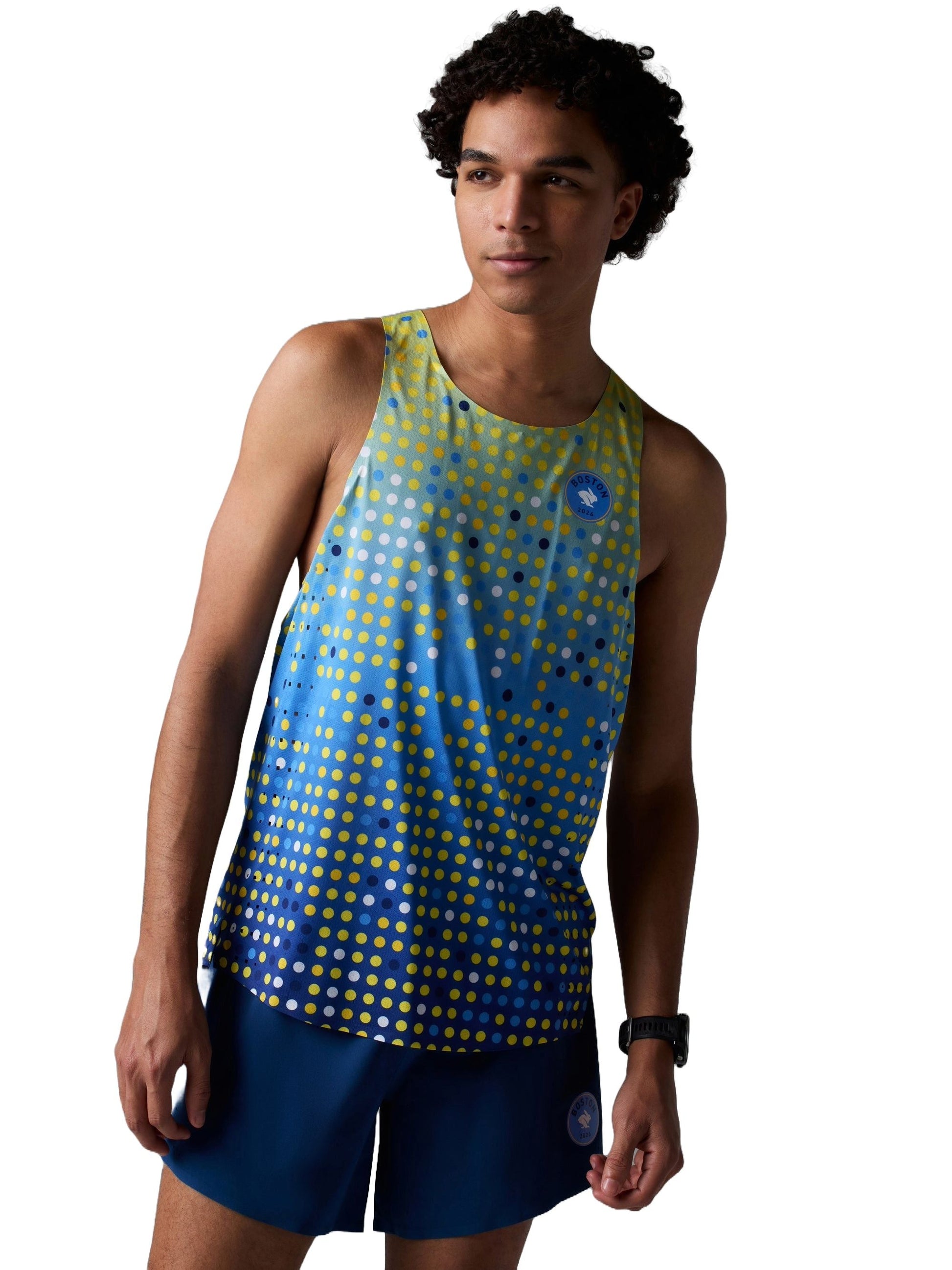 Marathon Sports rabbit Men's Go Time Singlet Boston 2026