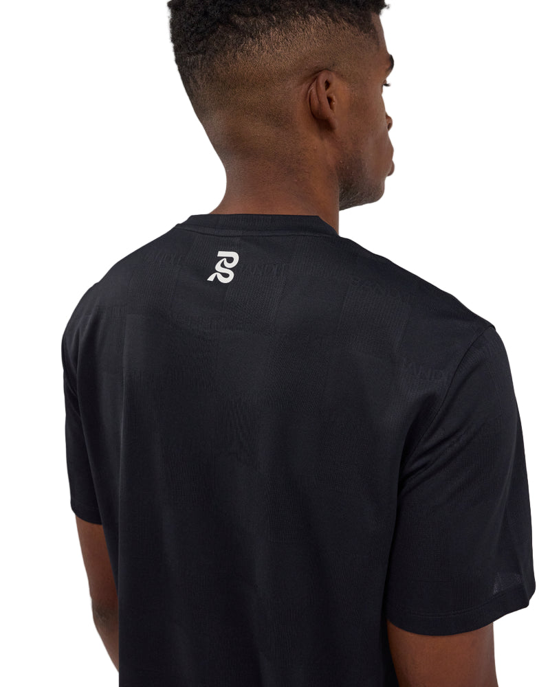 Marathon Sports Bandit Running Cheque Jacquard Short Sleeve Tee
