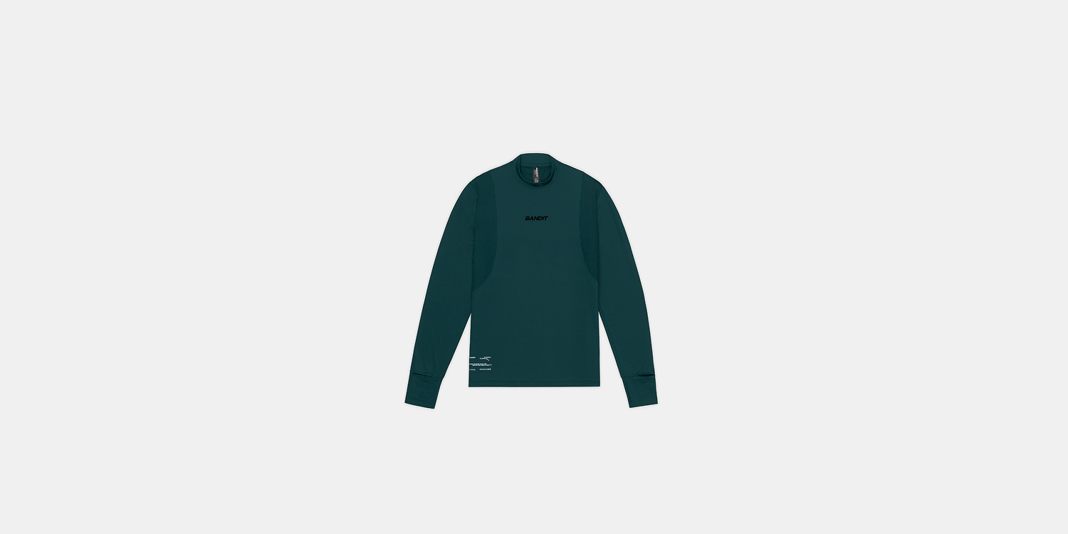 Marathon Sports Bandit Running Men's Auragrid™  Mockneck Long Sleeve